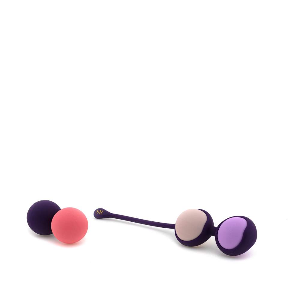 Zestaw silikonowych kulek gejszy ważących od 15 do 55g