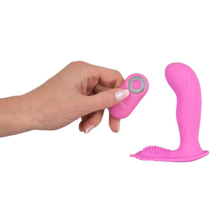 Wibrator do majtek z pilotem USB 11,7 cm | Punkt G i łechtaczka