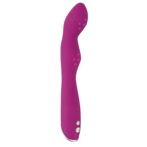 Wibrator do punktu G i strefy A 18 cm – 2 silniki, 7 trybów