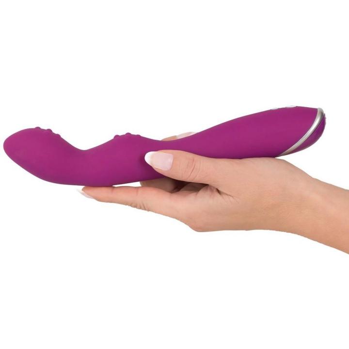 Wibrator do punktu G i strefy A 18 cm – 2 silniki, 7 trybów