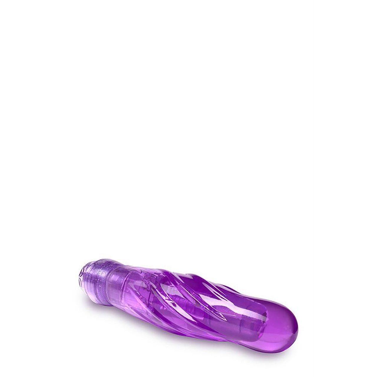 Mini wibrator 16,5 cm fioletowy – miękki, wodoodporny, wielostopniowe wibracje