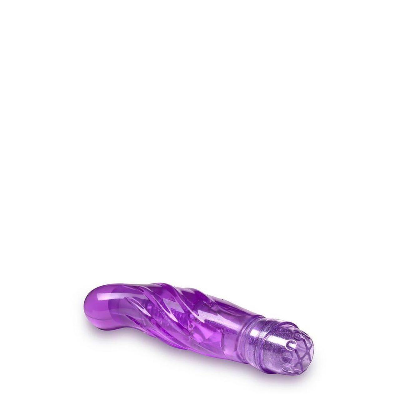 Mini wibrator 16,5 cm fioletowy – miękki, wodoodporny, wielostopniowe wibracje