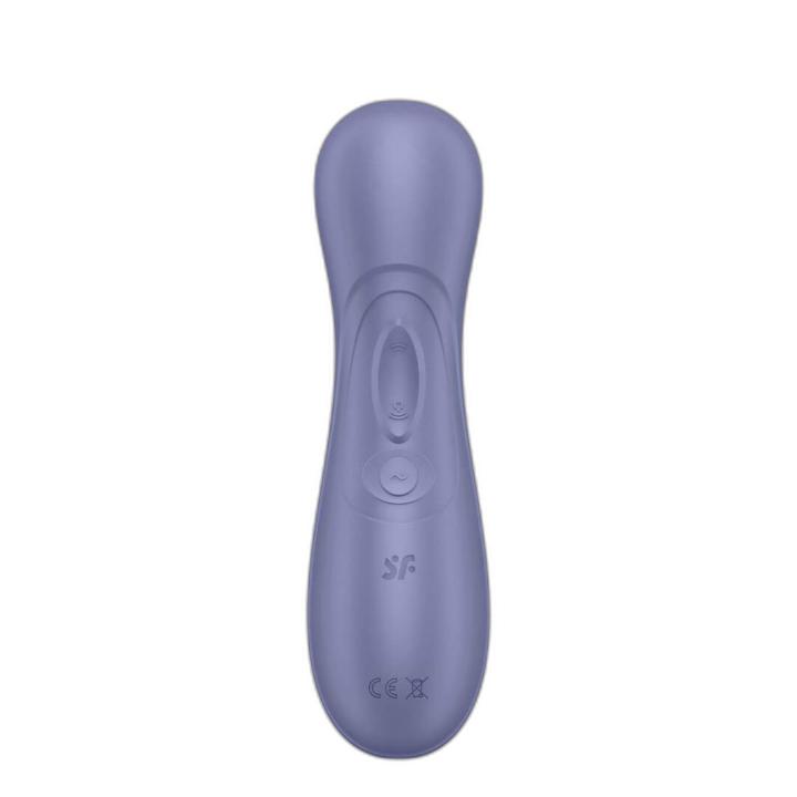 Stymulator łechtaczki Liquid Air liliowy – fale ciśnienia, 12 trybów, IPX7