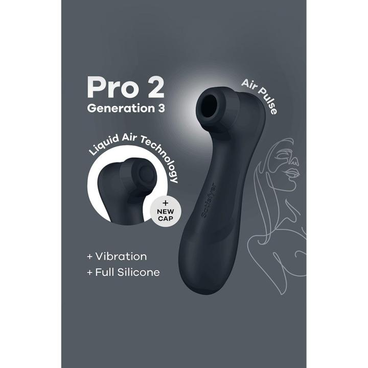 Stymulator łechtaczki Liquid Air z aplikacją i wibracjami | Wodoodporny IPX7