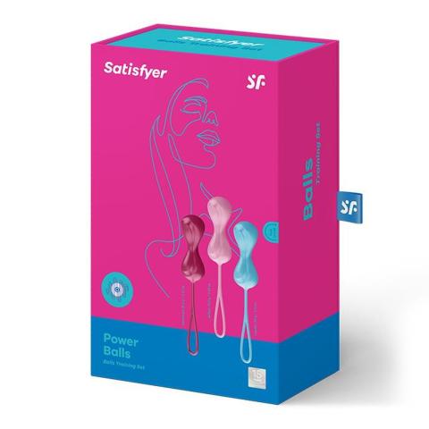 Zestaw kulek gejszy 3,4 cm (3 szt.) – silikon medyczny, różne wagi