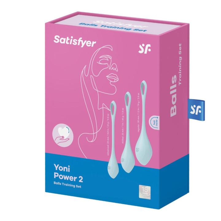 Satisfyer Yoni Power 2 – kulki gejszy 3 szt. do ćwiczeń Kegla | Loris.pl