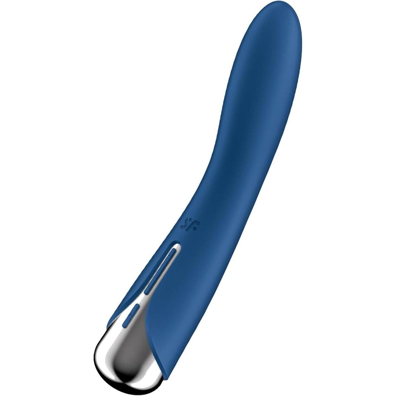 Satisfyer Spinning Vibe 1 Blue – obrotowy wibrator punktu G | Loris.pl