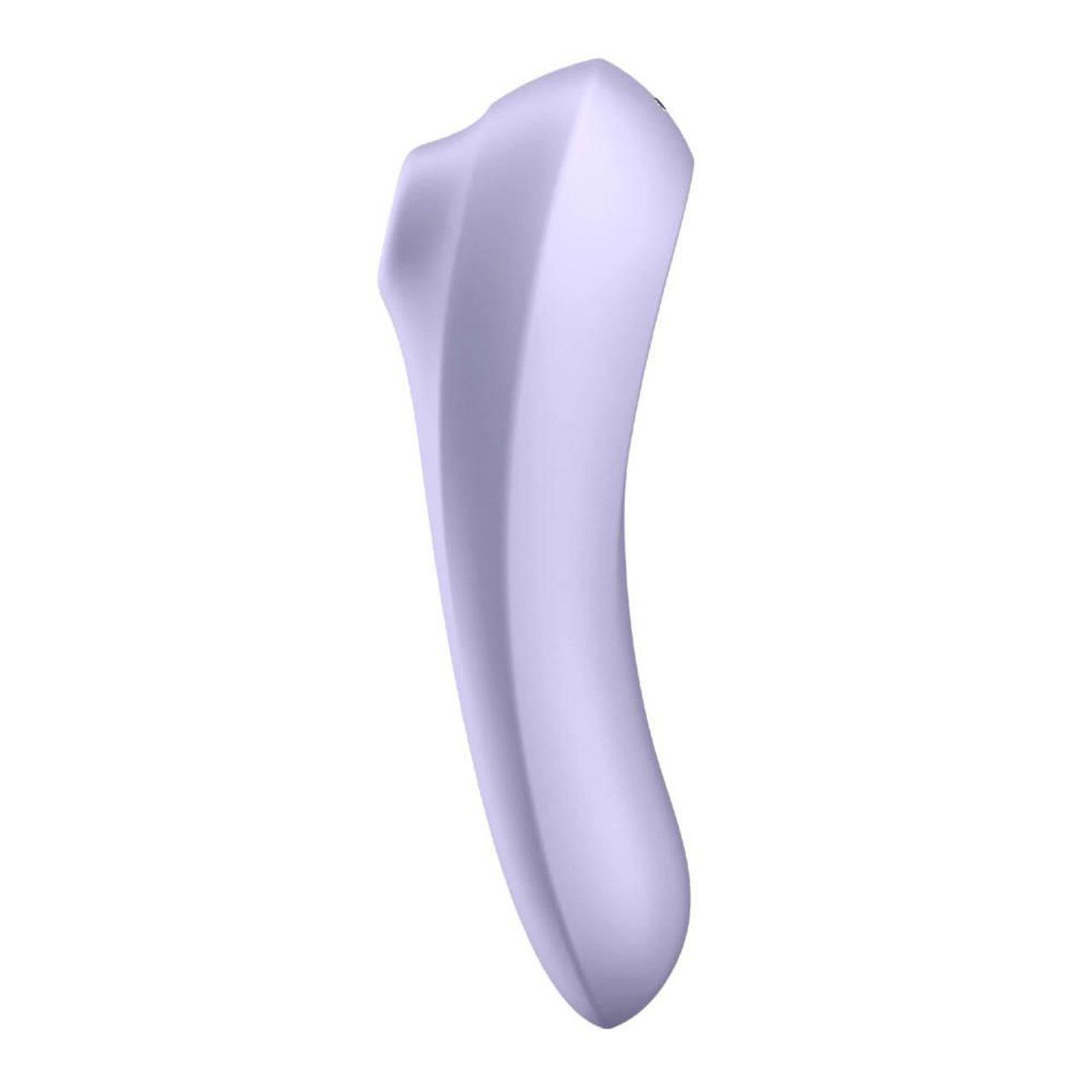 Satisfyer Dual Pleasure Mauve – Air Pulse i wibrator punktu G z aplikacją | Loris.pl