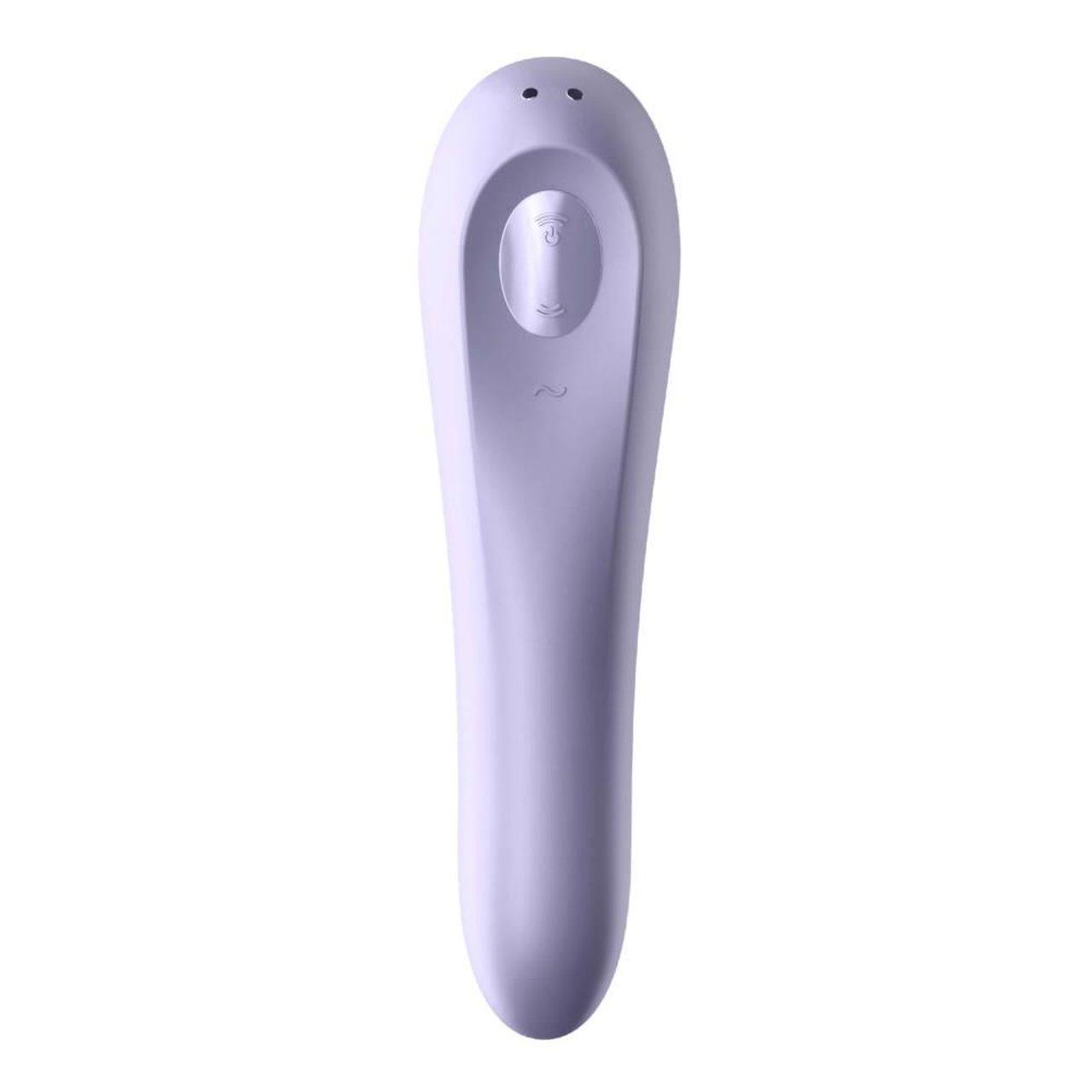 Satisfyer Dual Pleasure Mauve – Air Pulse i wibrator punktu G z aplikacją | Loris.pl