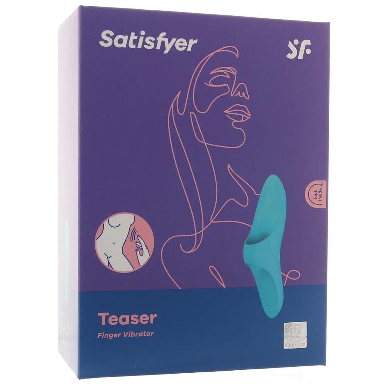 Satisfyer Teaser Finger – wibrator na palec 12 trybów | Loris.pl
