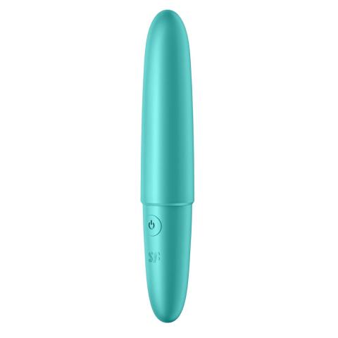 Satisfyer Ultra Power Bullet 6 turkusowy – cichy stymulator bullet IPX7