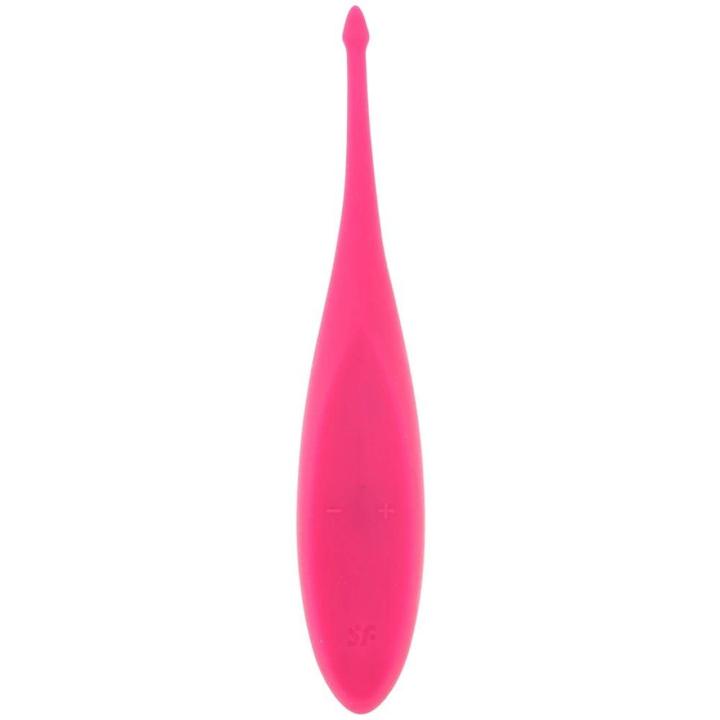 Satisfyer Twirling Fun magenta – stymulator z ruchomą końcówką | Loris.pl