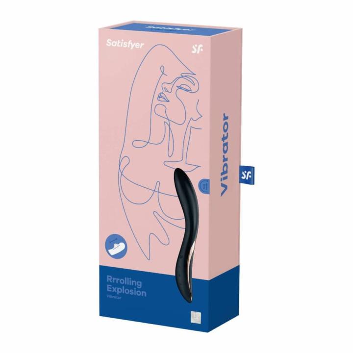 Satisfyer Rolling Explosion – wibrator do punktu G z rolowaniem i 2 silnikami