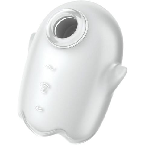 Satisfyer Glowing Ghost White – stymulator łechtaczki Air Pulse, IPX7