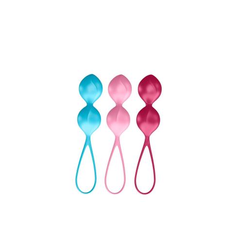 Satisfyer Balls C03 Double Large – kulki gejszy 3 szt. 3,4 cm