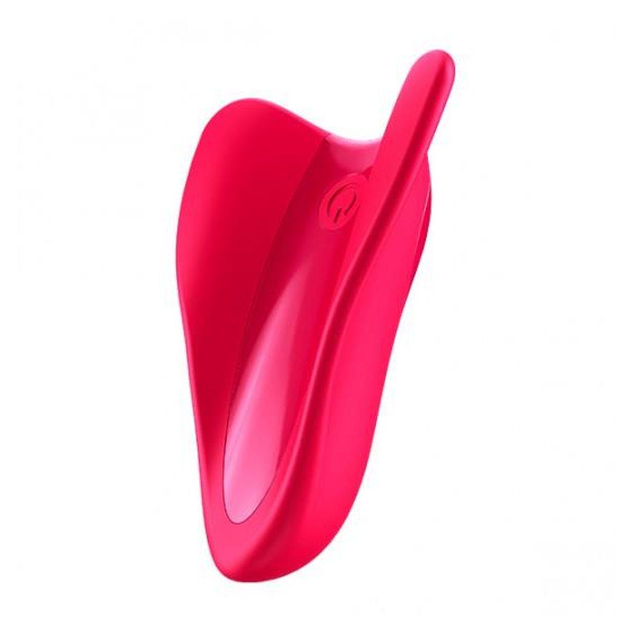 Satisfyer High Fly Finger Vibrator Red – stymulator 2 silniki, IPX7 | Loris.pl