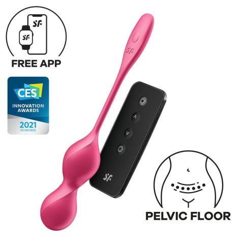 Satisfyer Love Birds 2 – kulki gejszy z aplikacją i pilotem