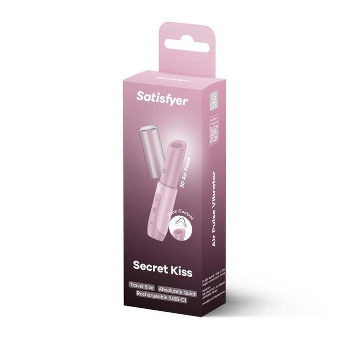 Satisfyer Secret Kiss – mini stymulator fal powietrznych USB-C | Loris.pl