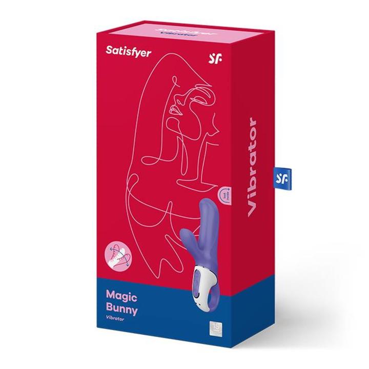 Satisfyer Vibes Magic Bunny Purple – wibrator rabbit punkt G i łechtaczka