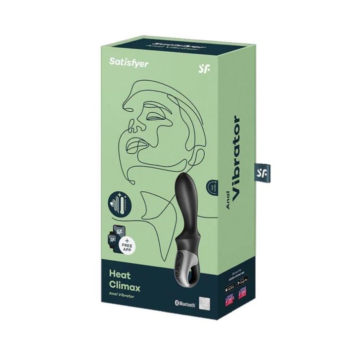 Satisfyer Heat Climax Connect – wibrator analny z grzaniem 39°C i aplikacją