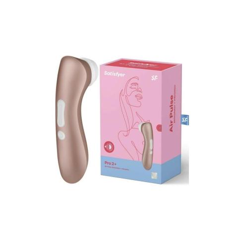 Satisfyer Pro 2+ Air Pulse i wibracje – stymulator łechtaczki