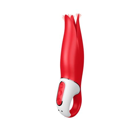 Satisfyer Power Flower – wibrator z płatkami, 12 programów