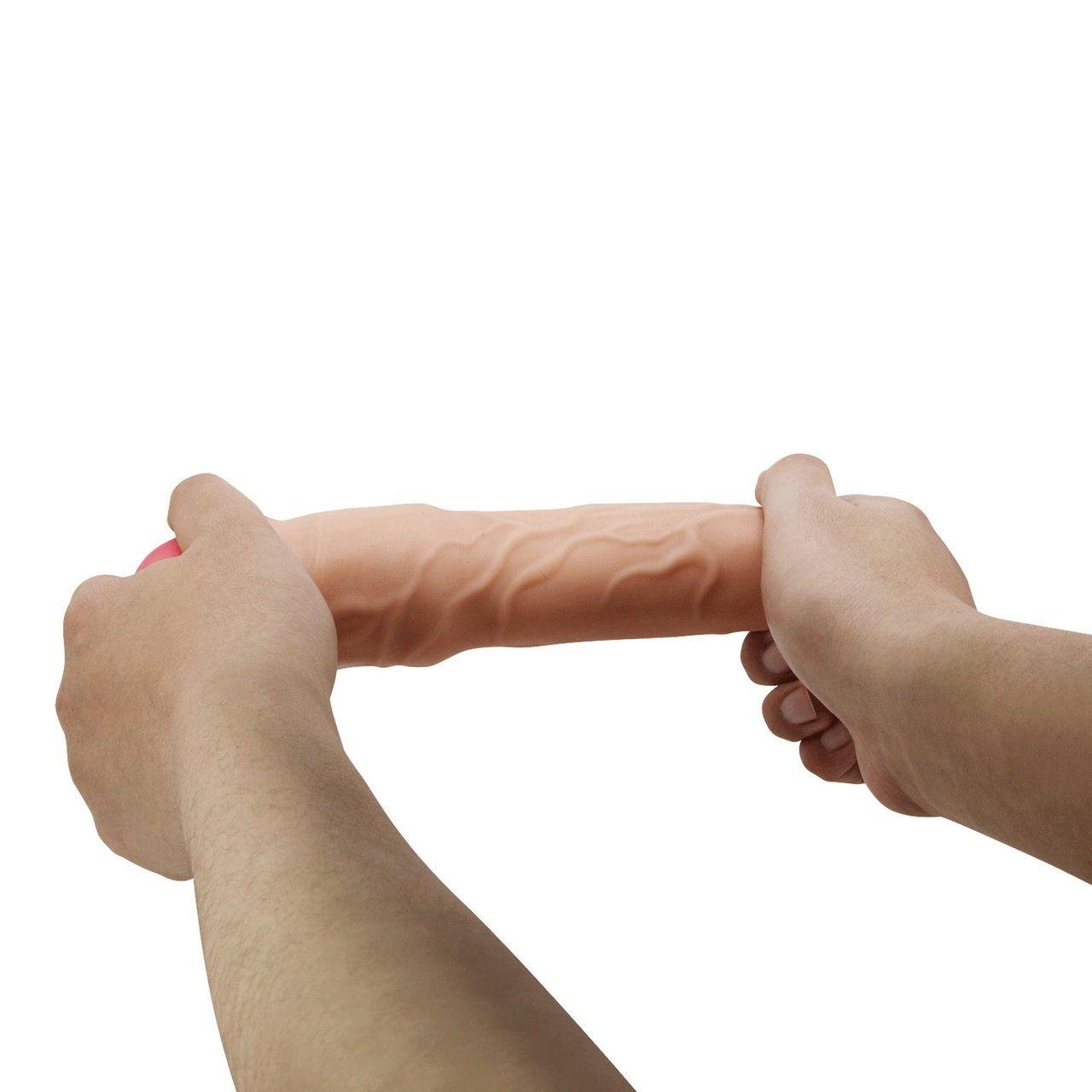 Nakładka na penisa przedłużająca 7,6 cm z pętlą na jądra | Loris.pl