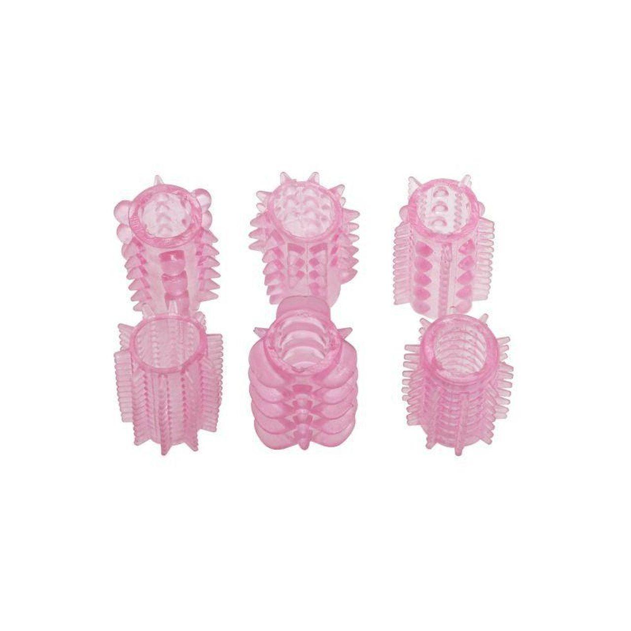 Zestaw pierścieni erekcyjnych 6 szt. z TPE bez ftalanów | Loris.pl