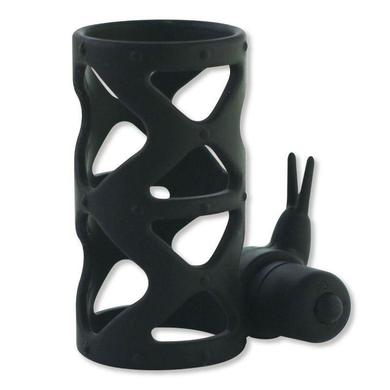 Wibrujący pierścień erekcyjny z króliczkiem do łechtaczki | Loris.pl