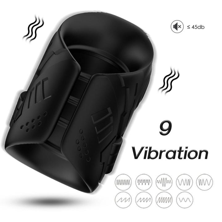 Kieszonkowa nakładka wibrująca 9 trybów USB
