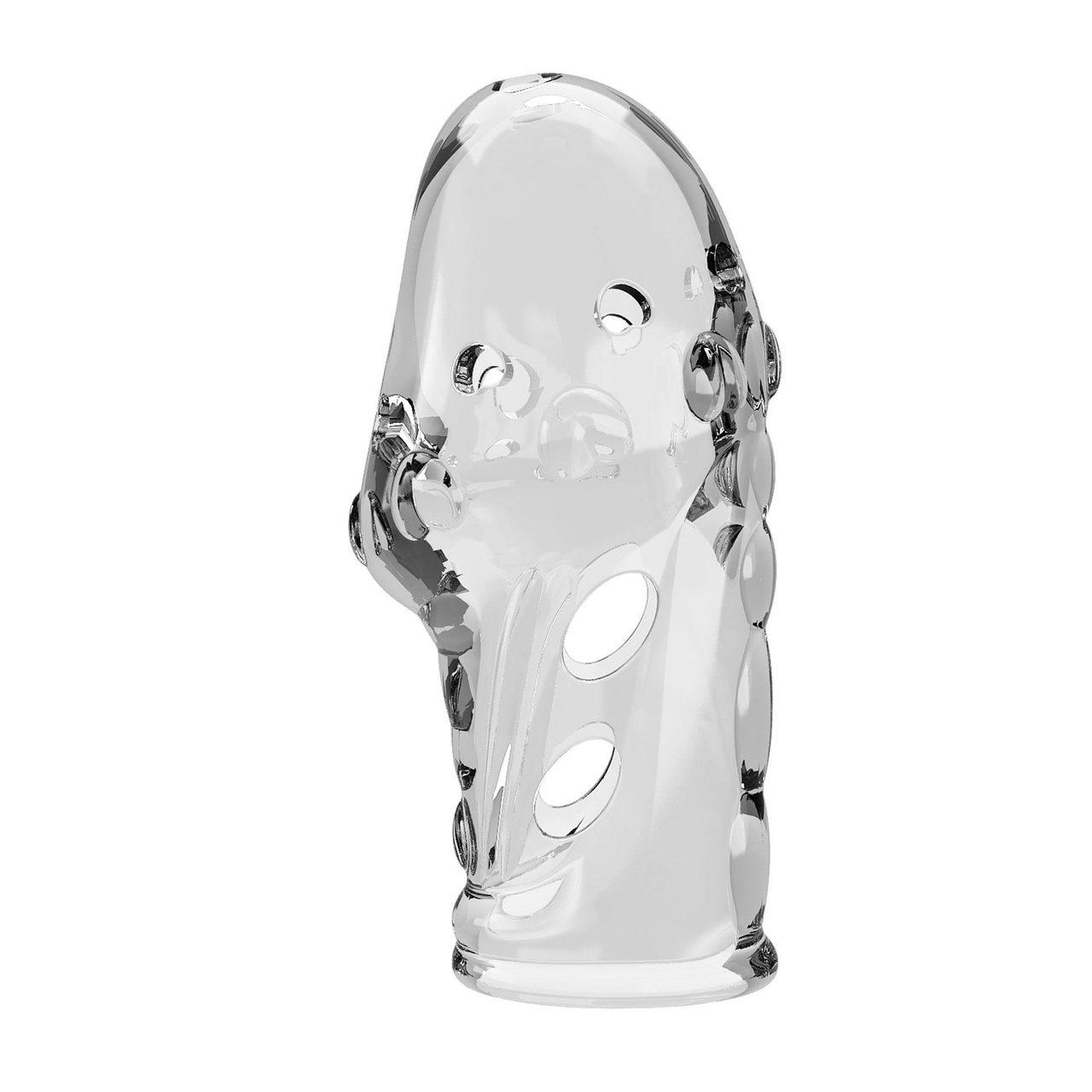 Przezroczysta nakładka na penisa TPR – wsparcie erekcji i kontrola wytrysku