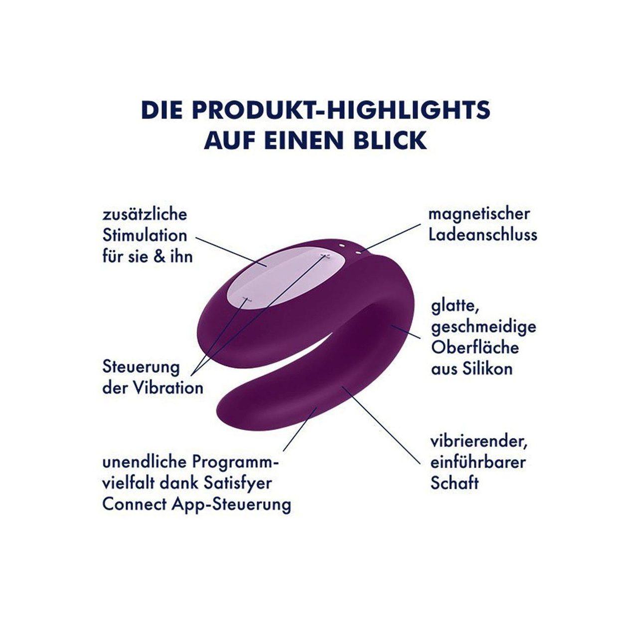 Satisfyer Partner Box 1 Double Joy + Sexy Secret | Zestaw wibratorów z aplikacją