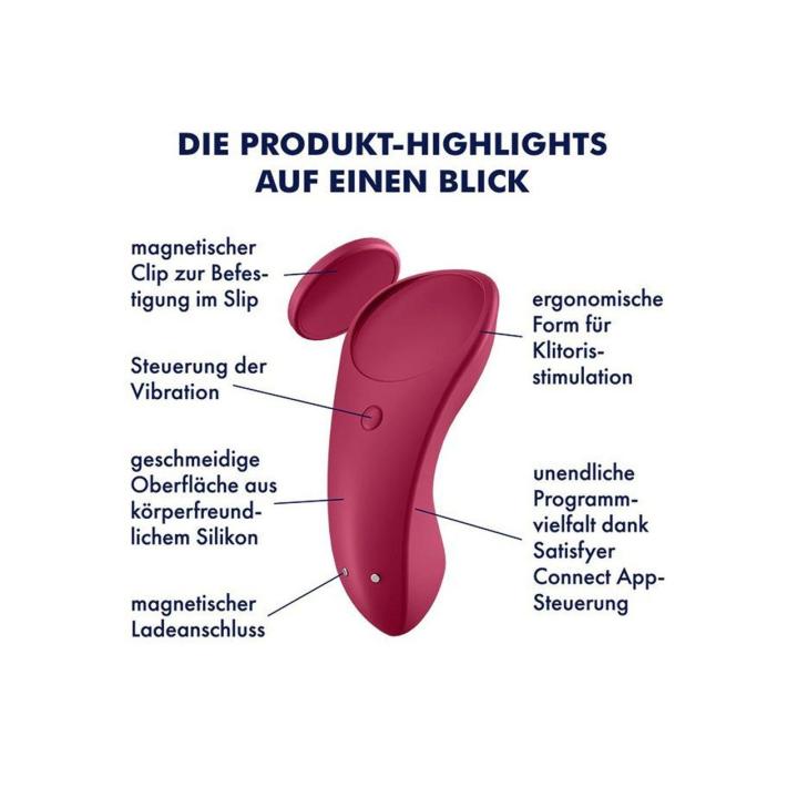 Satisfyer Partner Box 1 Double Joy + Sexy Secret | Zestaw wibratorów z aplikacją