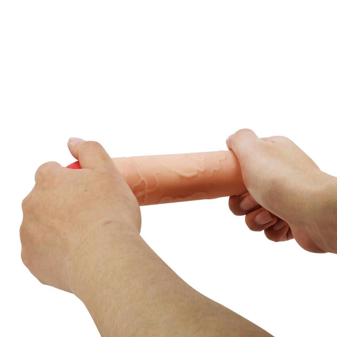 Nakładka przedłużająca na penisa 2,5 cm TPR – realistyczna | Loris.pl