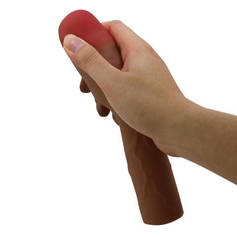 Nakładka powiększająca penisa 7,5 cm z TPR – przedłużka