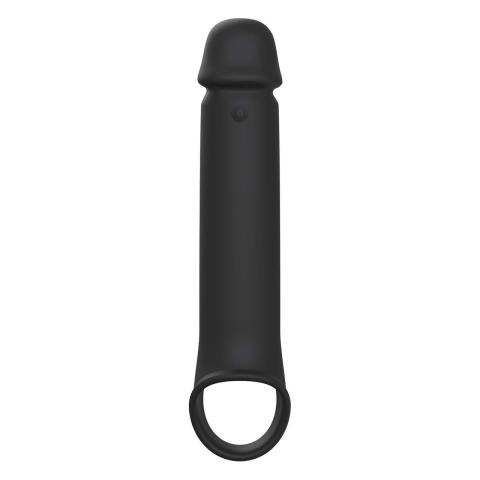 Wibrująca przedłużka penisa z pilotem 24 cm – silikon, IPX6