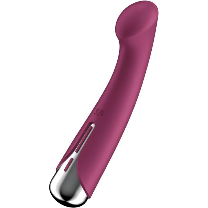 Satisfyer Spinning G-Spot 1 Red – obrotowy wibrator punktu G IPX7