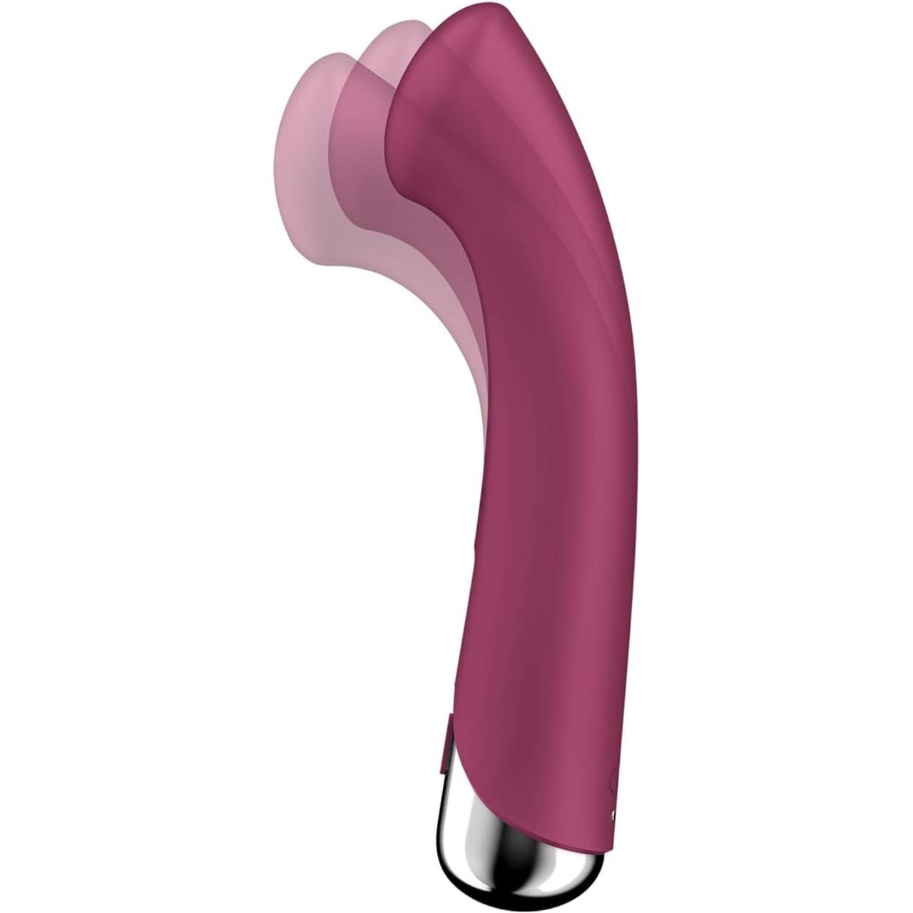 Satisfyer Spinning G-Spot 1 Red – obrotowy wibrator punktu G IPX7 | Loris.pl