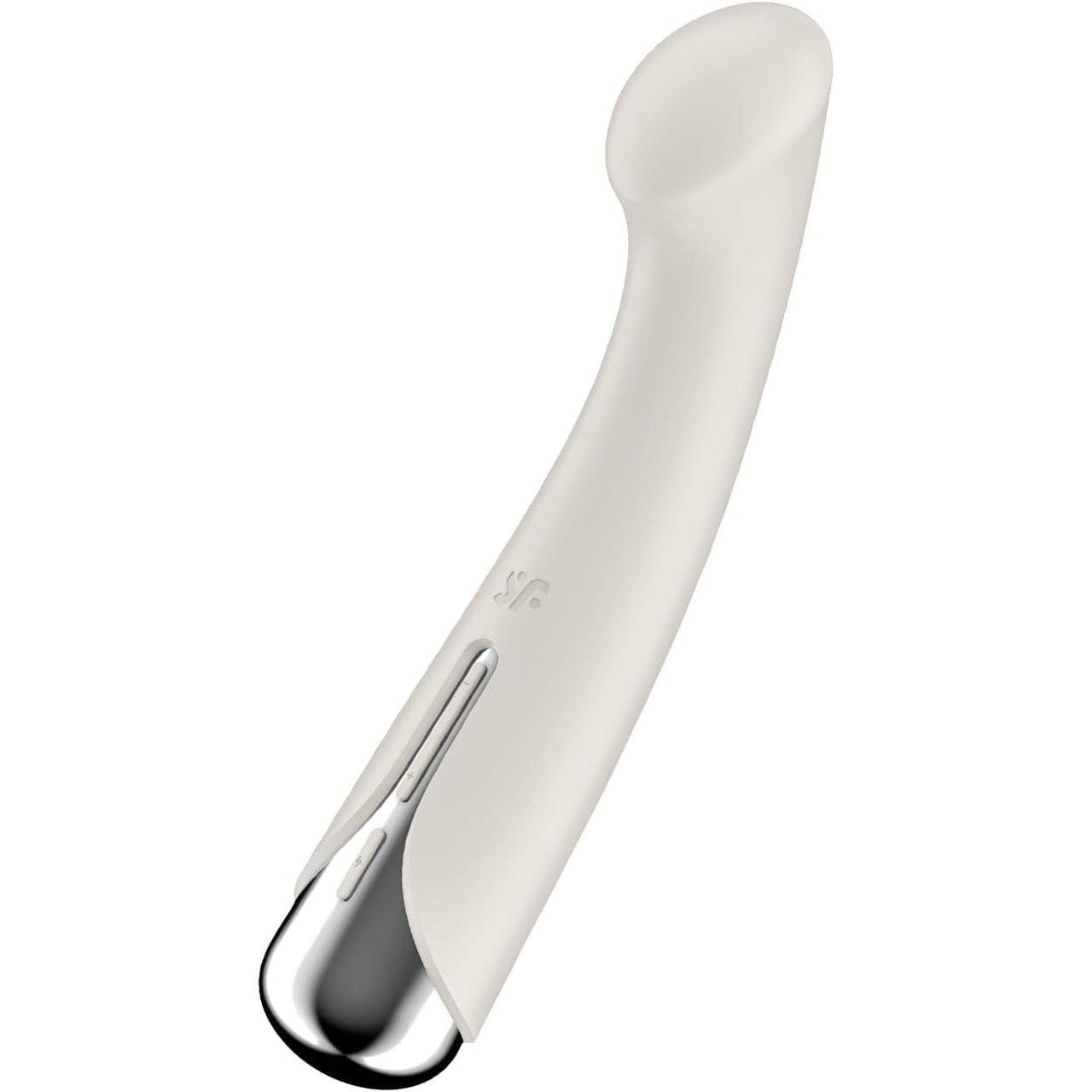 Satisfyer Spinning G-Spot 1 Beige – obrotowy wibrator punktu G IPX7 | Loris.pl