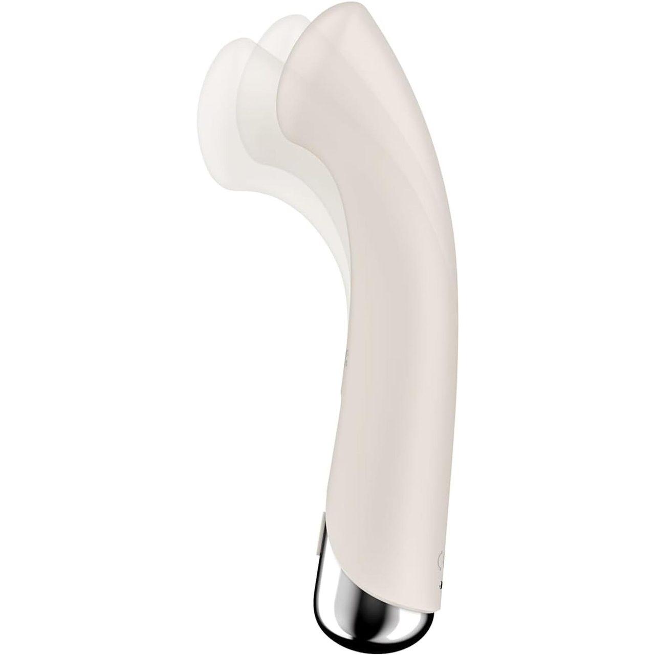 Satisfyer Spinning G-Spot 1 Beige – obrotowy wibrator punktu G IPX7 | Loris.pl