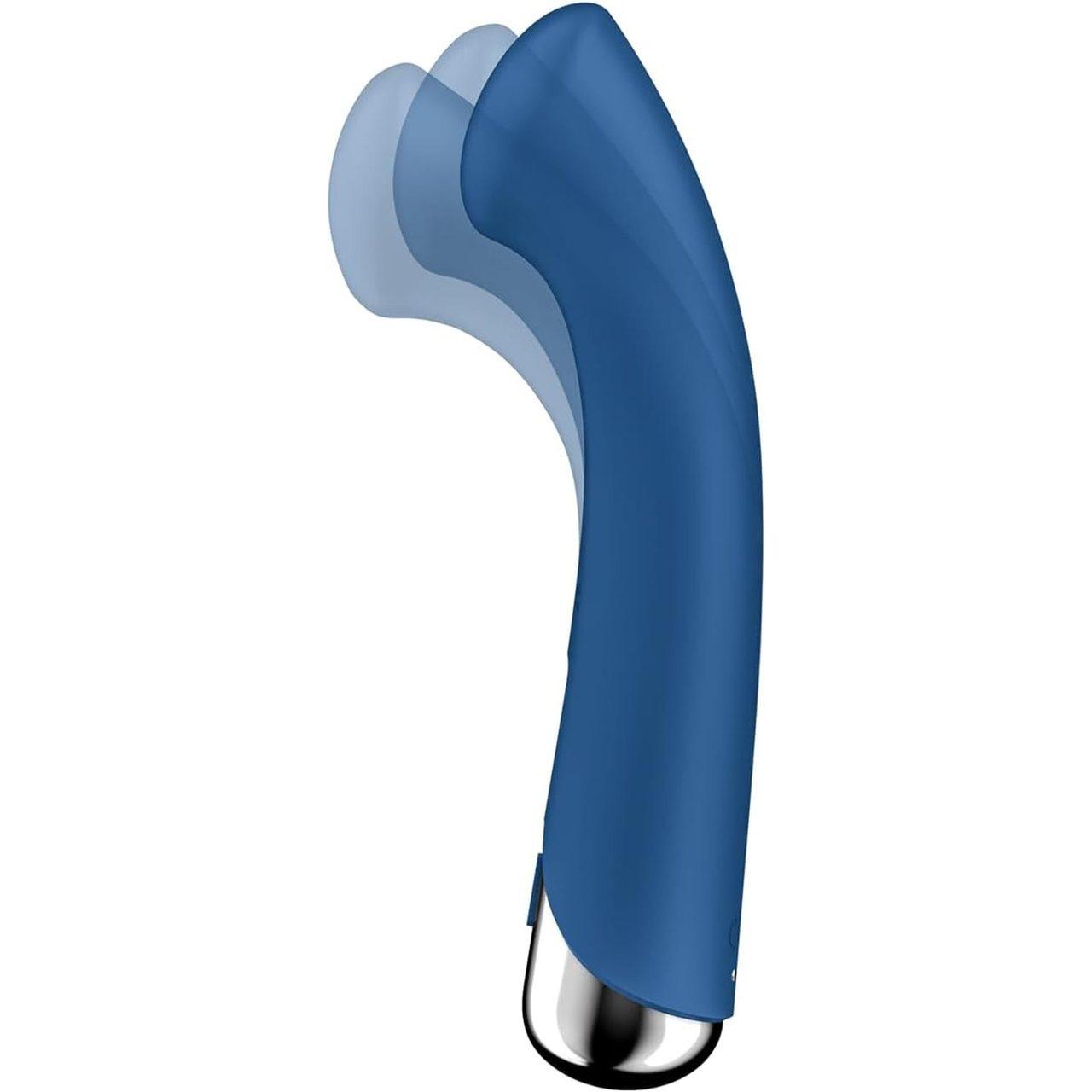 Satisfyer Spinning G-Spot 1 Blue – obrotowy wibrator punktu G IPX7