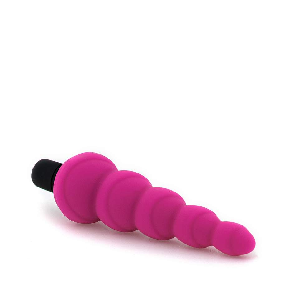 Różowy stopniowany korek analny z kulek – 10 trybów pracy
