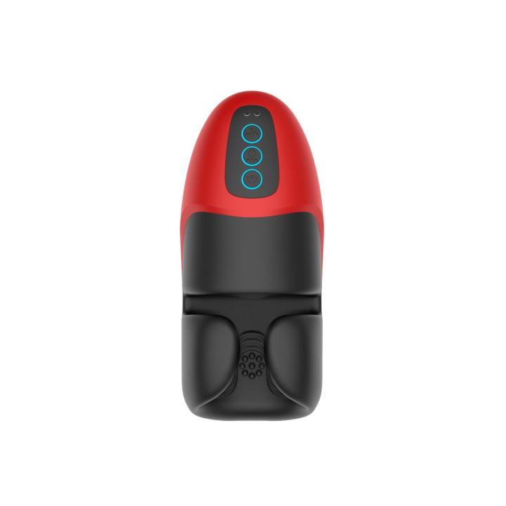 Masturbator męski z ruchem i wibracjami 10+10 | Trening i przyjemność