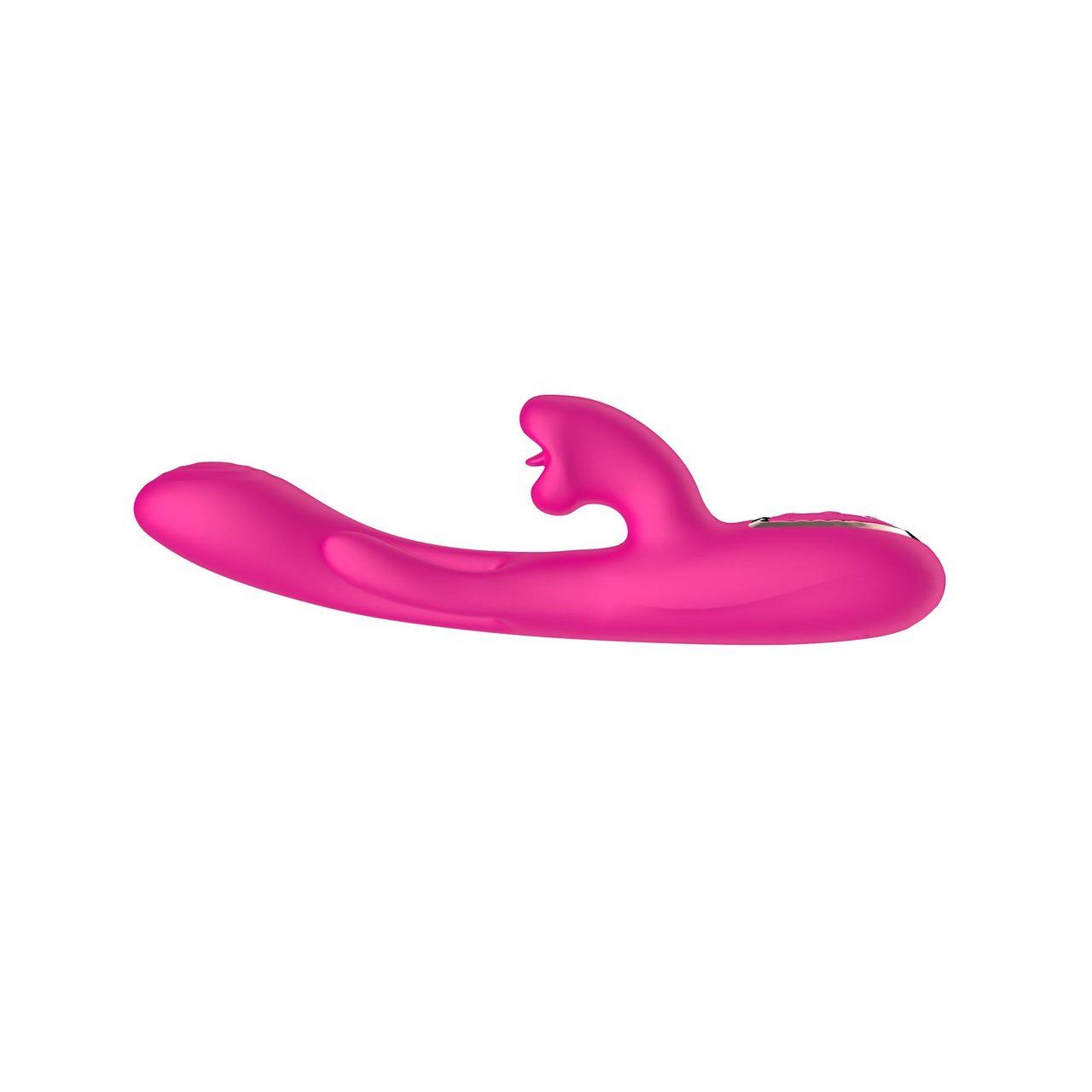 Stymulator z efektem języka i ruchem kołyszącym | Wodoodporny | Loris.pl