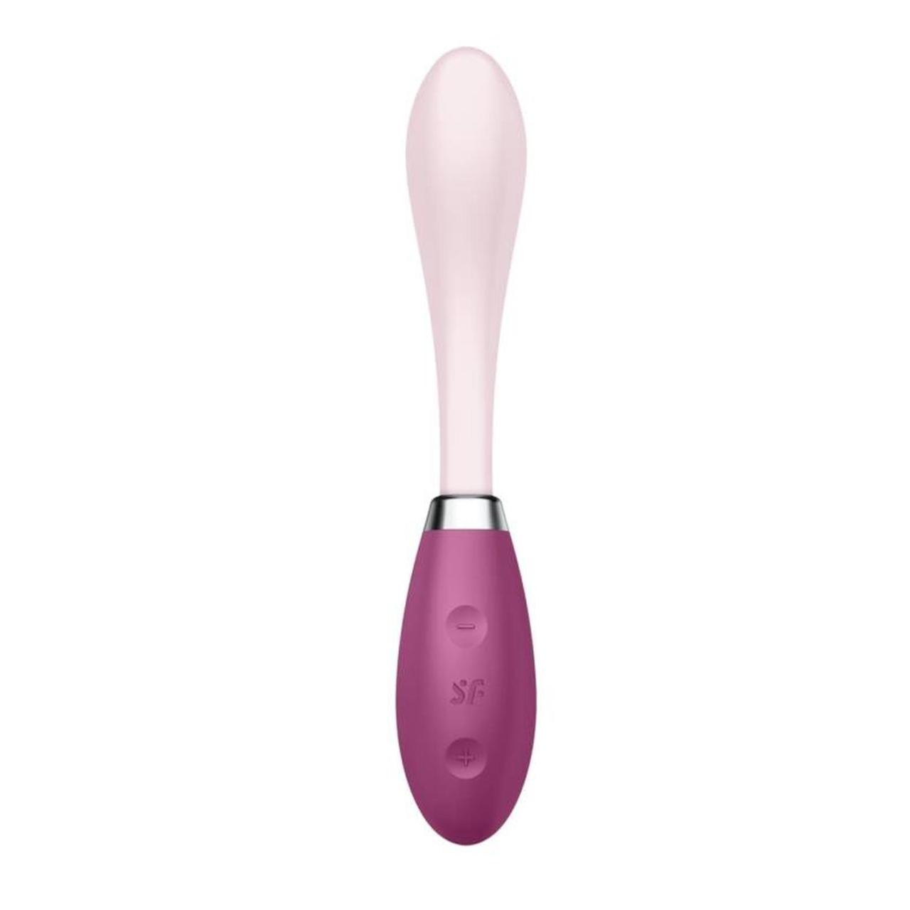 Satisfyer G-Spot Flex 3 Red – elastyczny wibrator punktu G | Loris.pl