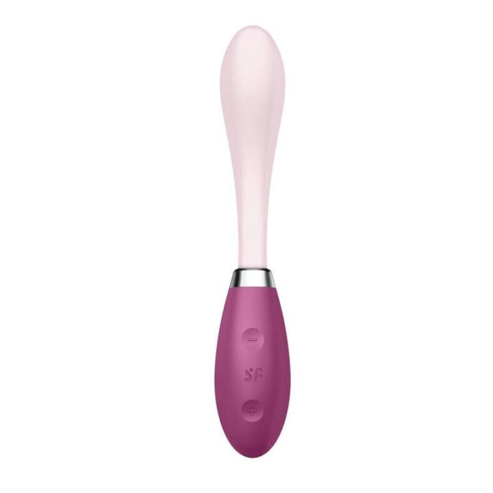 Satisfyer G-Spot Flex 3 Red – elastyczny wibrator punktu G