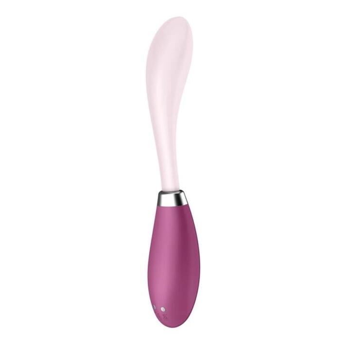 Satisfyer G-Spot Flex 3 Red – elastyczny wibrator punktu G | Loris.pl