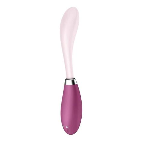 Satisfyer G-Spot Flex 3 Red – elastyczny wibrator punktu G
