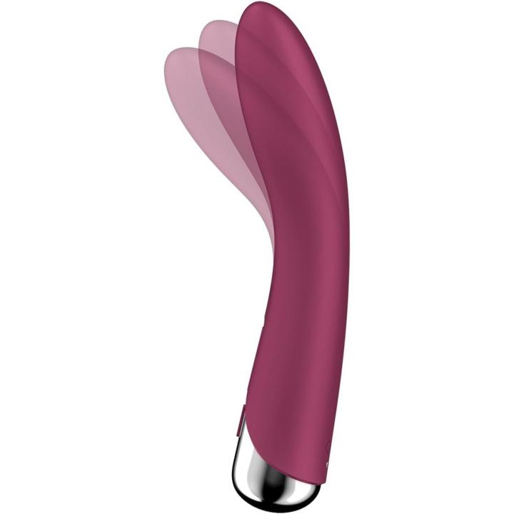 Satisfyer Spinning Vibe 1 Red – obrotowy wibrator punktu G IPX7