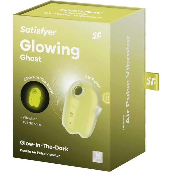 Satisfyer Glowing Ghost Yellow – stymulator łechtaczki Air Pulse IPX7